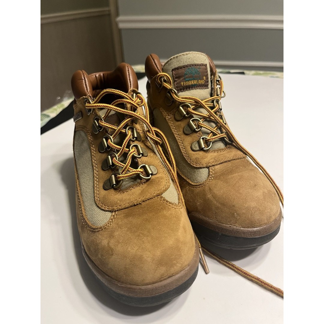 Timberland Field Wheat Mid Boots Boys 3.5 ~ 40929 LNC