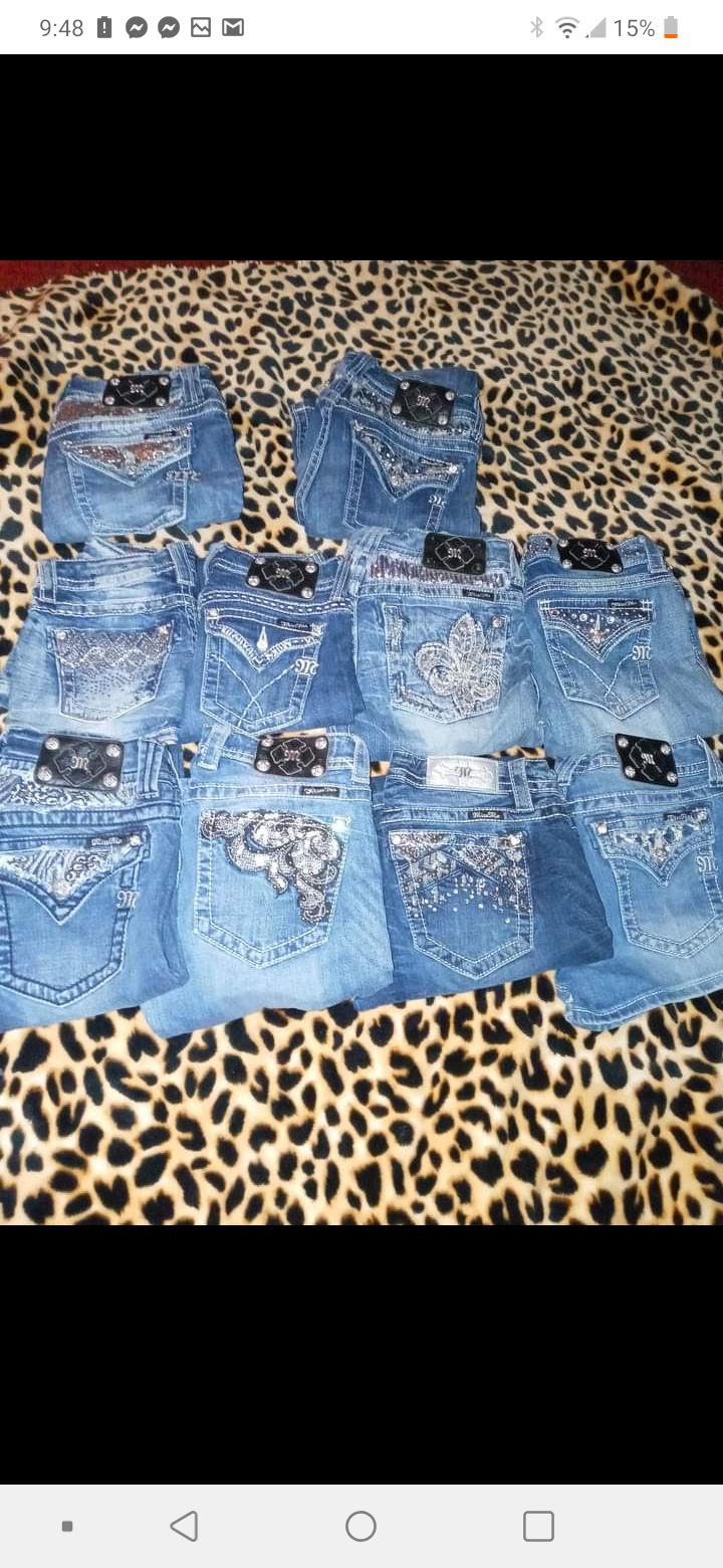 Miss Me boot cut jeans Read below