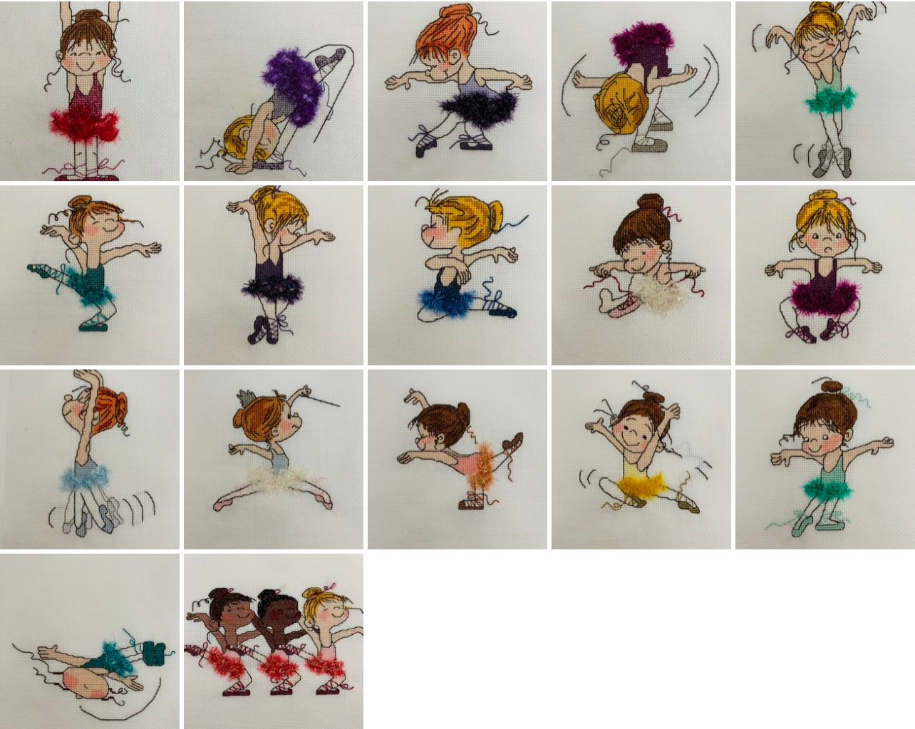 Hand stitched Prima Ballerina set
