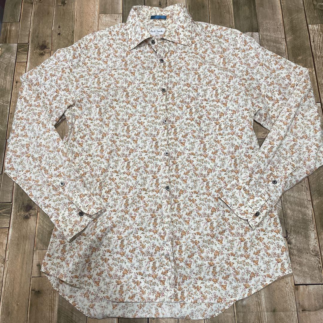 【Paul Smith London】 Paul Smith Luxury Floral Dress Shirt XL
