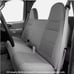 Charcoal Gray Front Bench Seat Cover Molded Headrest F-Series Automotive Thick