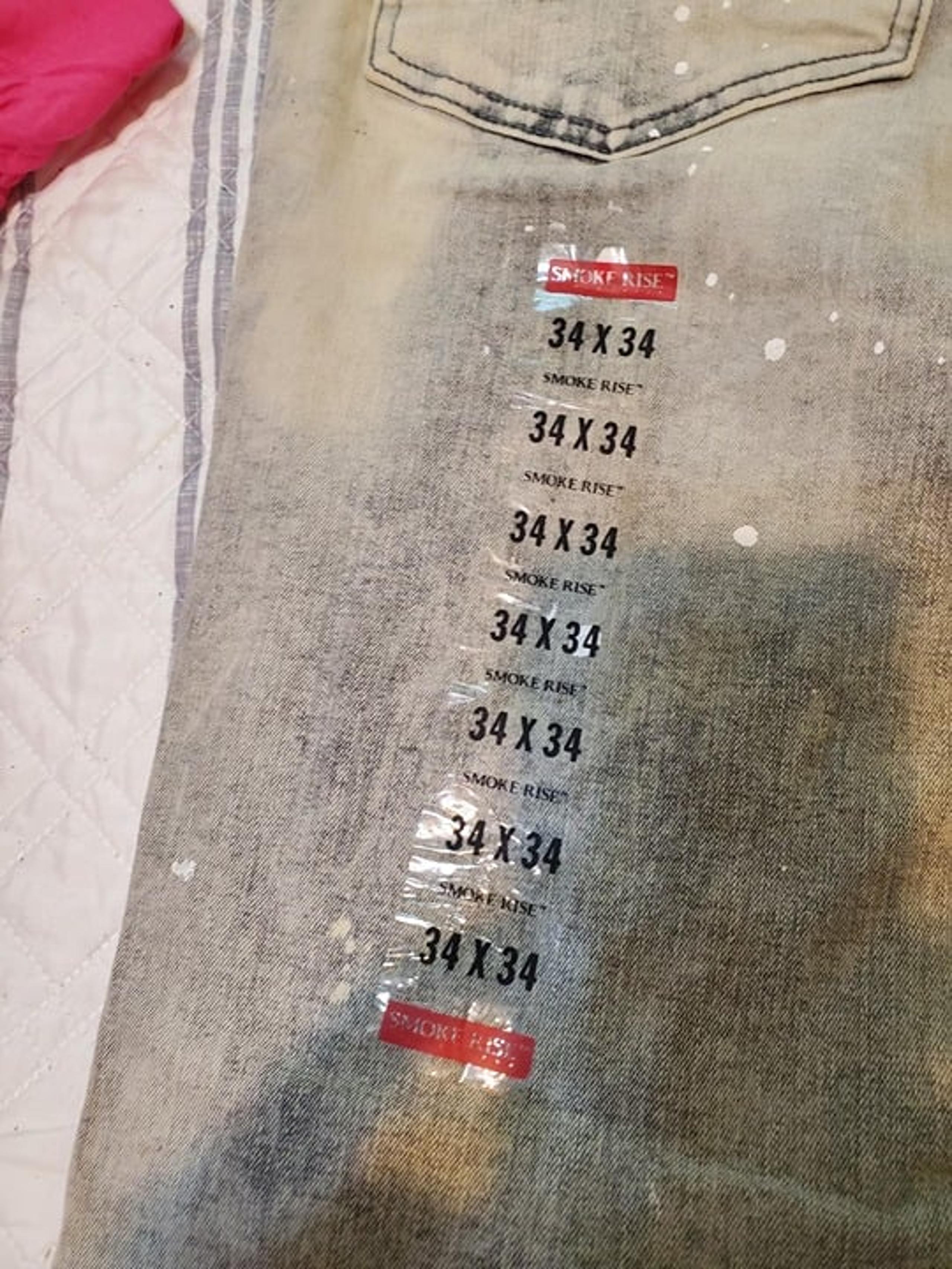 Smoke rise jeans