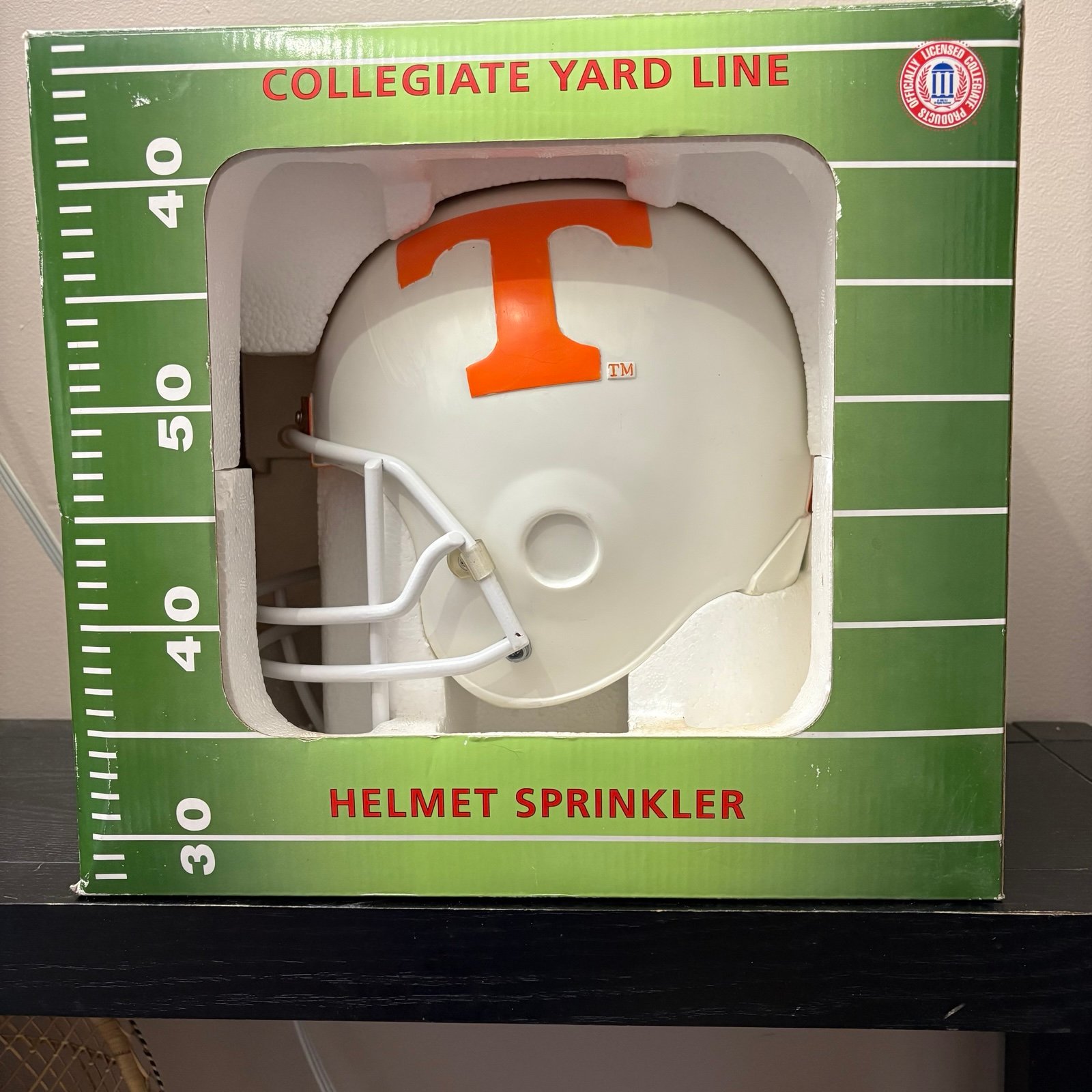 Tennessee Football Helmet Sprinkler With Box!
