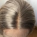 Ombre Ash Blonde Lace Front 24 Inch Wig