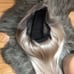 Ombre Ash Blonde Lace Front 24 Inch Wig