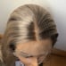 Ombre Ash Blonde Lace Front 24 Inch Wig