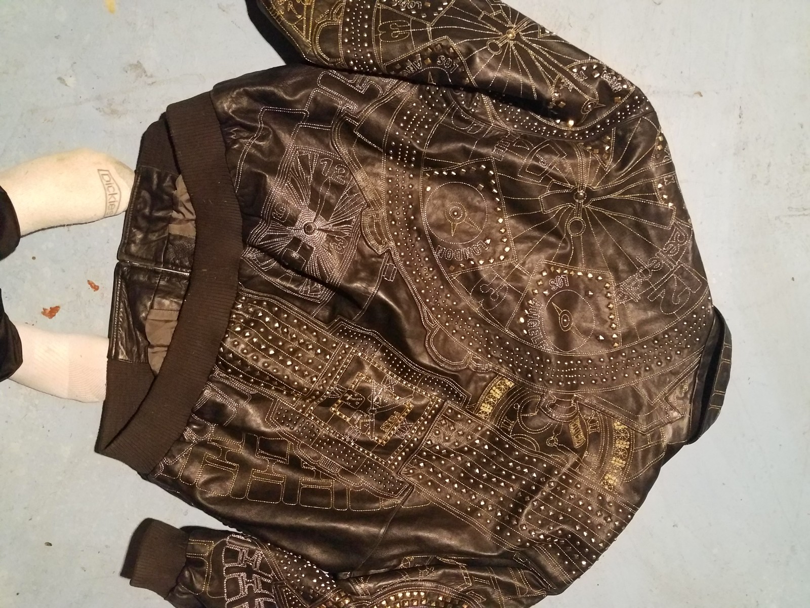 pelle italian leather Jacket