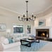 Black Modern Farmhouse 6-Light Candle Chandelier Light Lighting