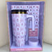 1-NIB HYDRAPEAK LIMITED EDITION VINTAGE LAVENDER PINK BOW FLORAL VOYAGER TUMBLER