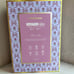 1-NIB HYDRAPEAK LIMITED EDITION VINTAGE LAVENDER PINK BOW FLORAL VOYAGER TUMBLER