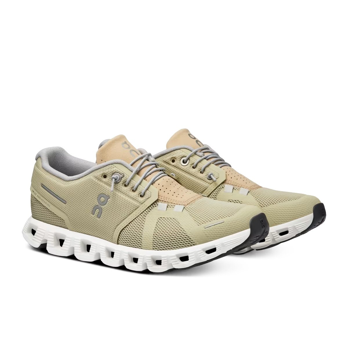 New Fullbox! On Running Cloud 5 Haze Sand Running Shoes Size 8.5 Women's