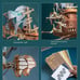 DIY 3D Wooden Fantasy Spaceship Puzzle Spaceship Assembly Model Kit Children's A
