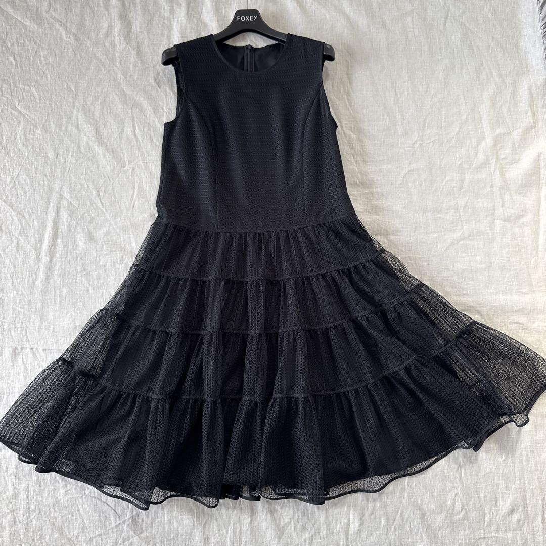 ADEAM Adiama FOXEY Dress Black