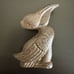 Rustic cast iron pelican bird door knocker, coastal accent home decor Nautical