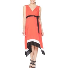 Motherhood Maternity Hanky Hem Dress