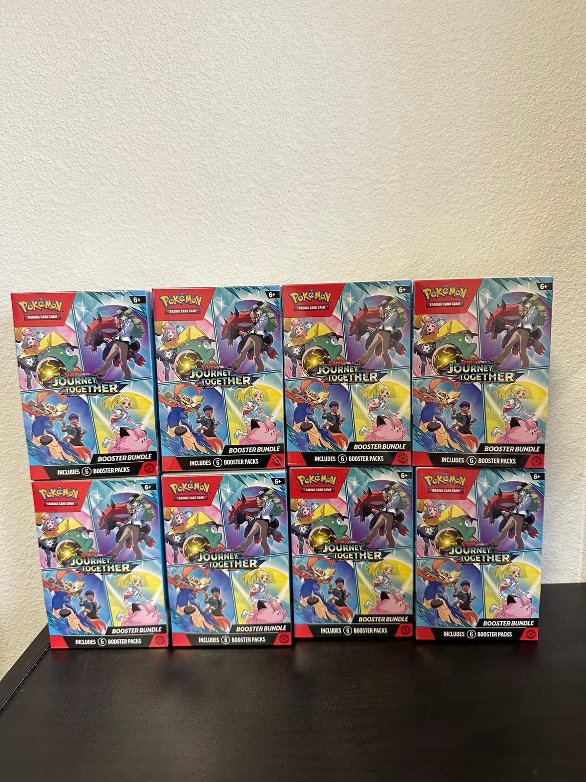 Pokemon Journey Together Booster Bundle 8x