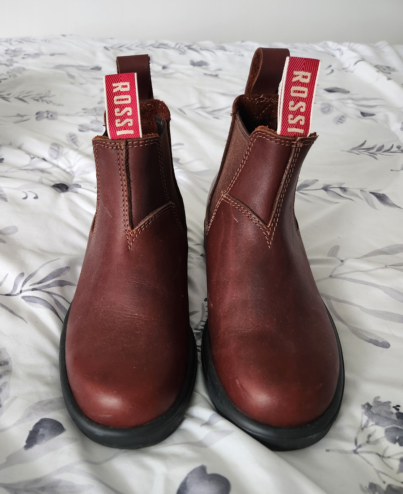 Rossi Australian Leather Redwood Endura Boots 7.5 (womens) 5.5(mens) - Like New!