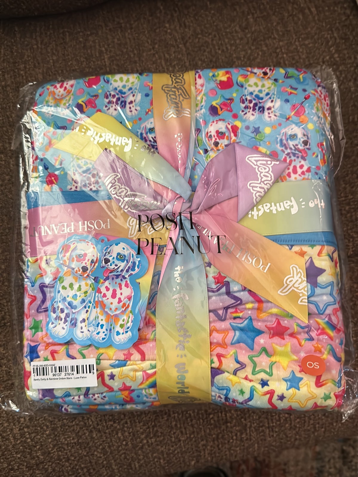 NWT Posh Peanut Spotty dotty & rainbow ombré stars luxe