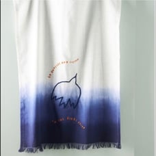 Anthropologie Free As A Bird Ombre Dish Towel OS NWT