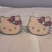 Sanrio -- Hello Kitty. - - SET of ( 2 ) HK Dresser - Knobs -