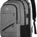 MATEIN 18 Inch Laptop Backpack, Extra Large Travel Backpack with Luggage Strap q