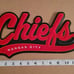 Kansas City Chiefs Custom Iron on/ Sew on Big Patch