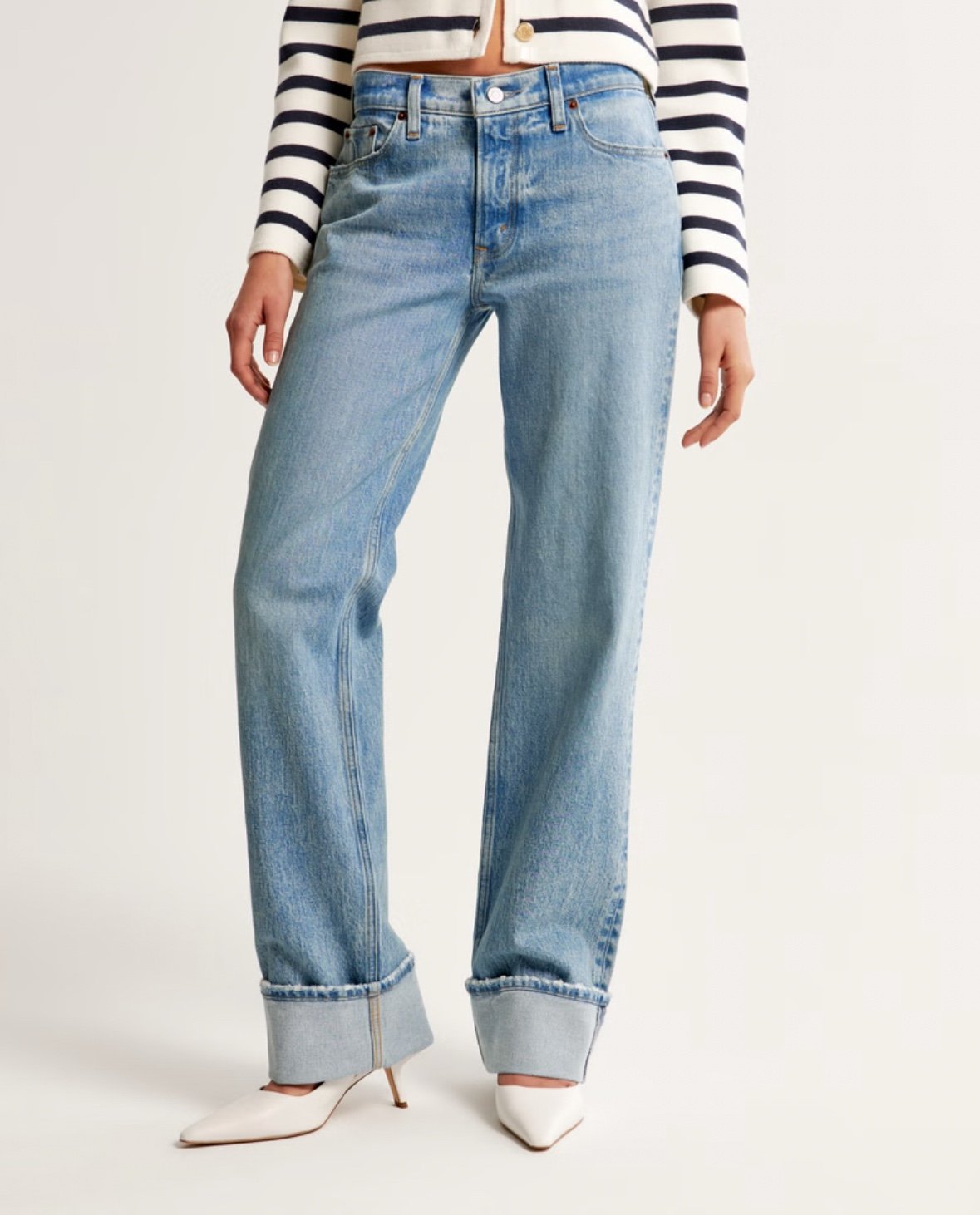 A&F The Baggy Jean Size 31L