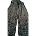 KARMA Hwy Silky Relaxed Palazzo Jumper Teal/ Black-NWT OS
