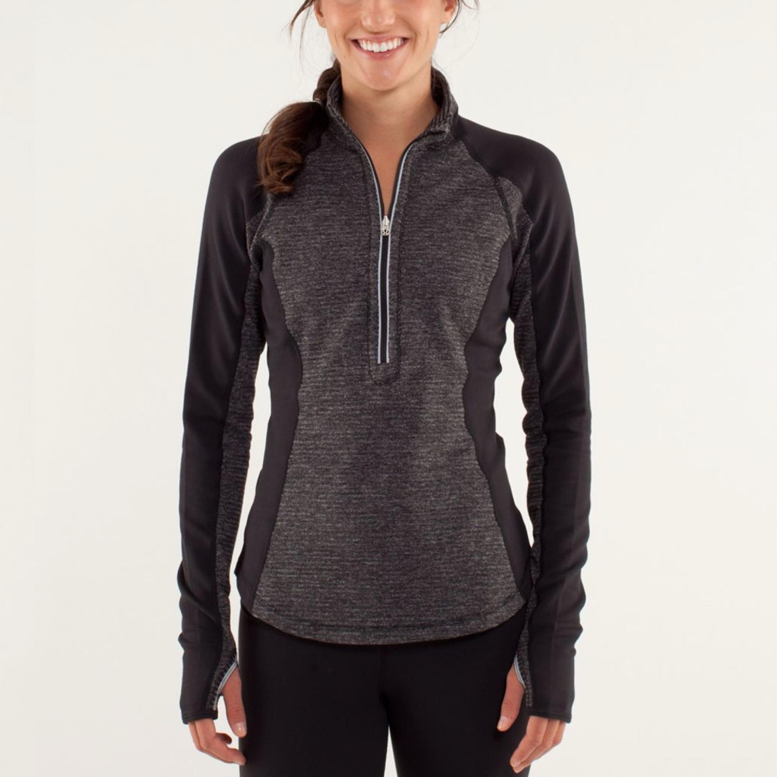 Lululemon Run: U-Turn Pullover Sz 4 * Reversible