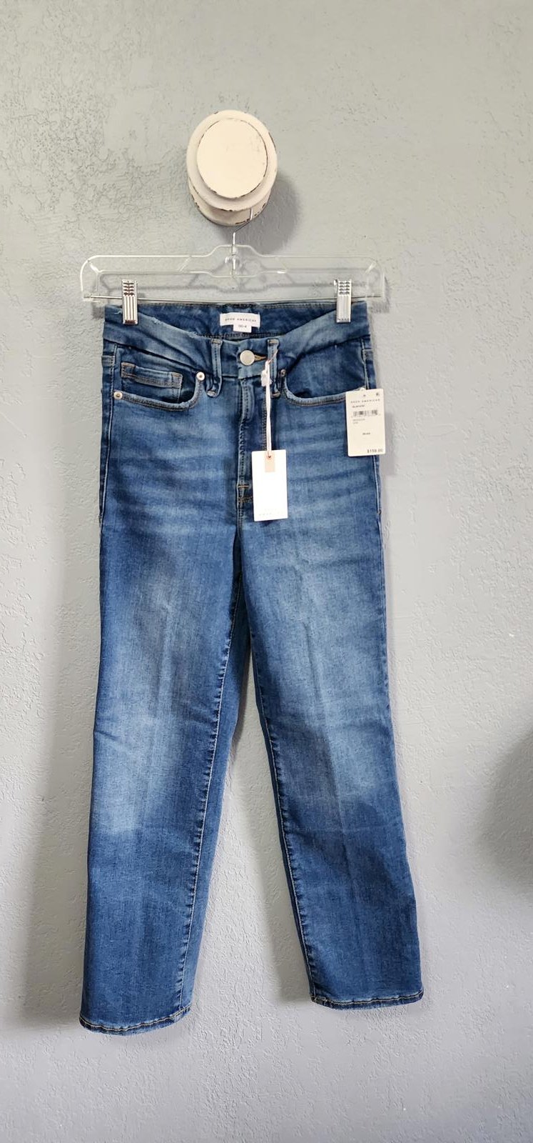 Good American High-Rise Skinny Jeans - Size 00-4 - Indigo