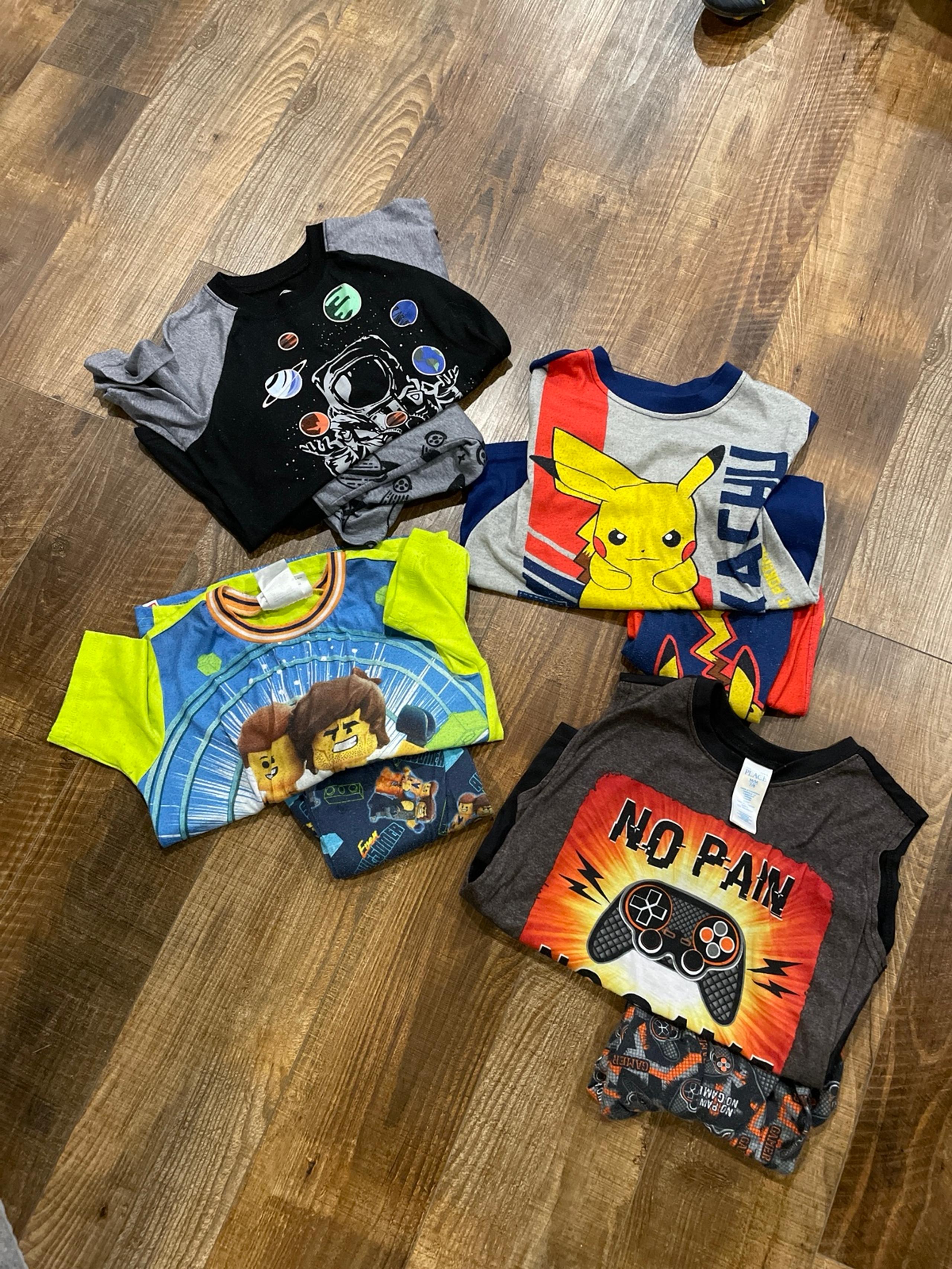 Set of 4 shorts pajamas