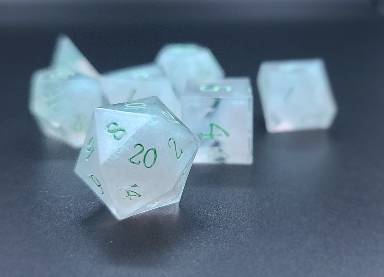 Pixie Dust handmade dice set