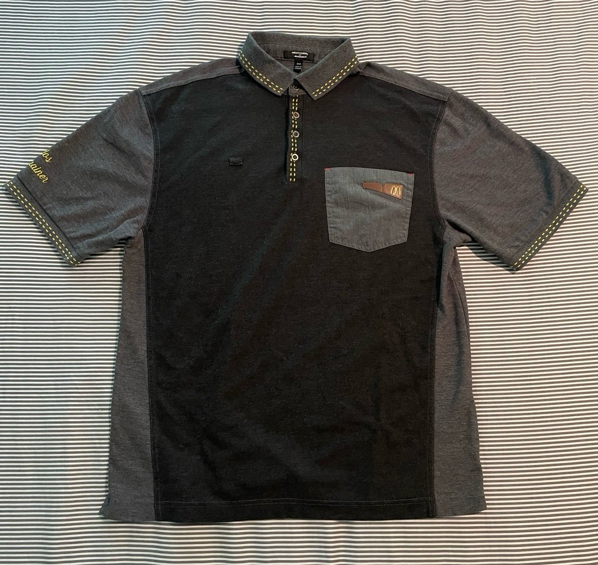 Vintage McDonalds Official Crew Trainer Polo Shirt