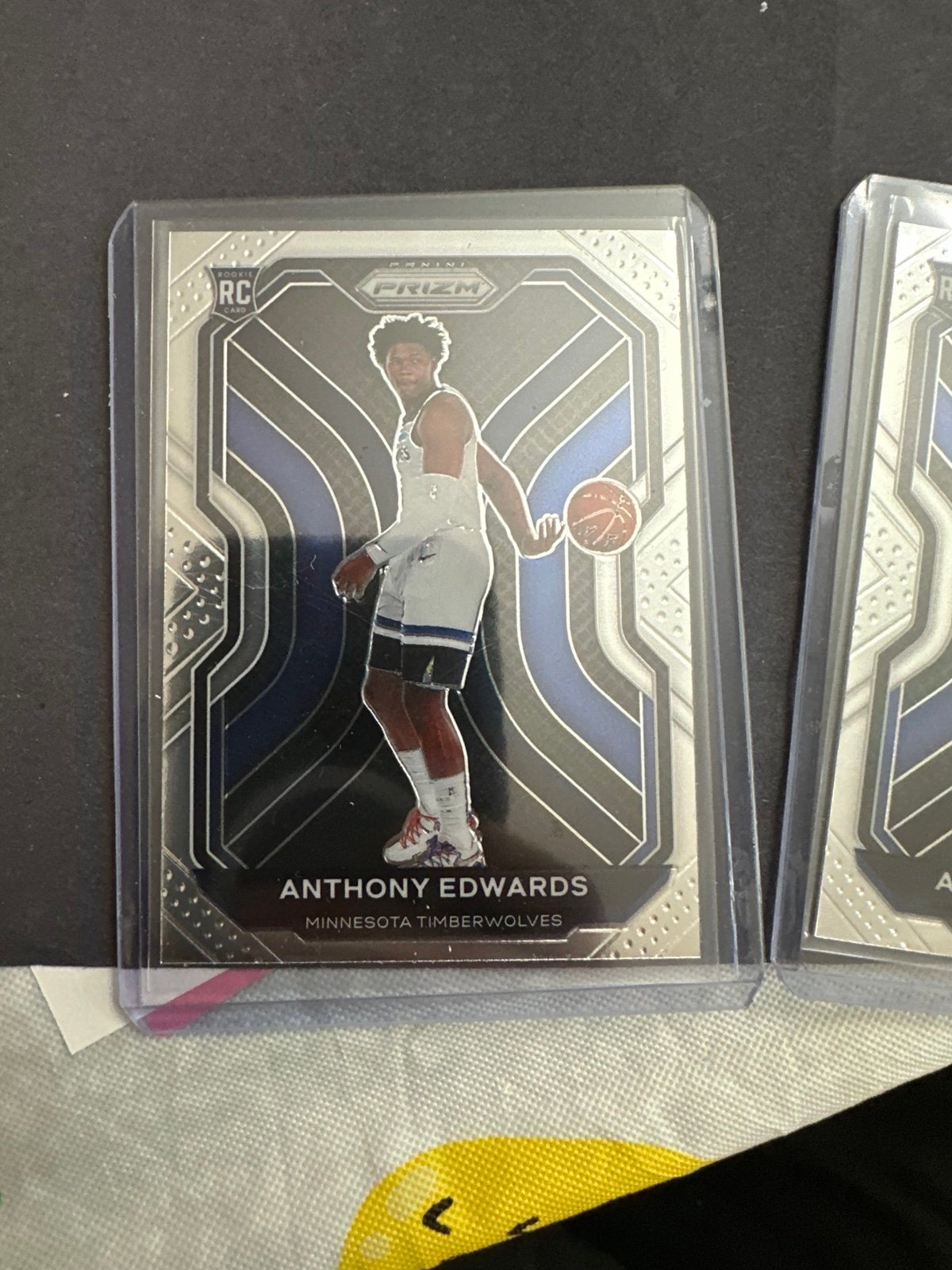 anthony edwards rookie prizm