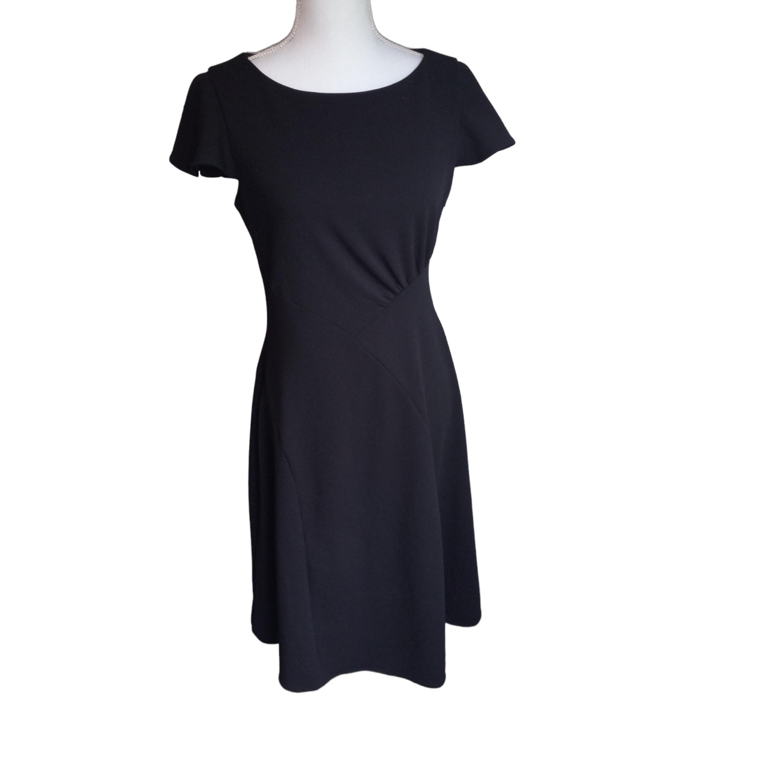 Calvin Klein Women's flutter Cap Sleeve A-line Dress - size 6