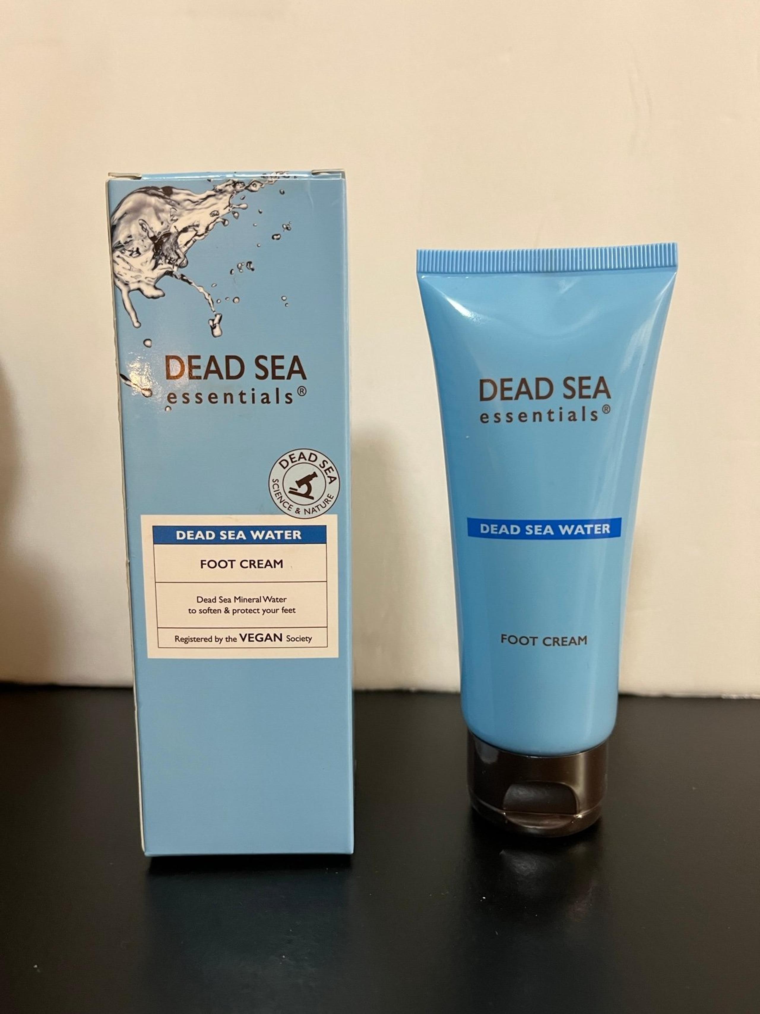 Dead Sea Essentials  FOOT CREAM 3.4 fl oz/100ml