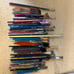 45 ASSORTED mostly VINTAGE ARTIST PAINT BRUSHES, lot