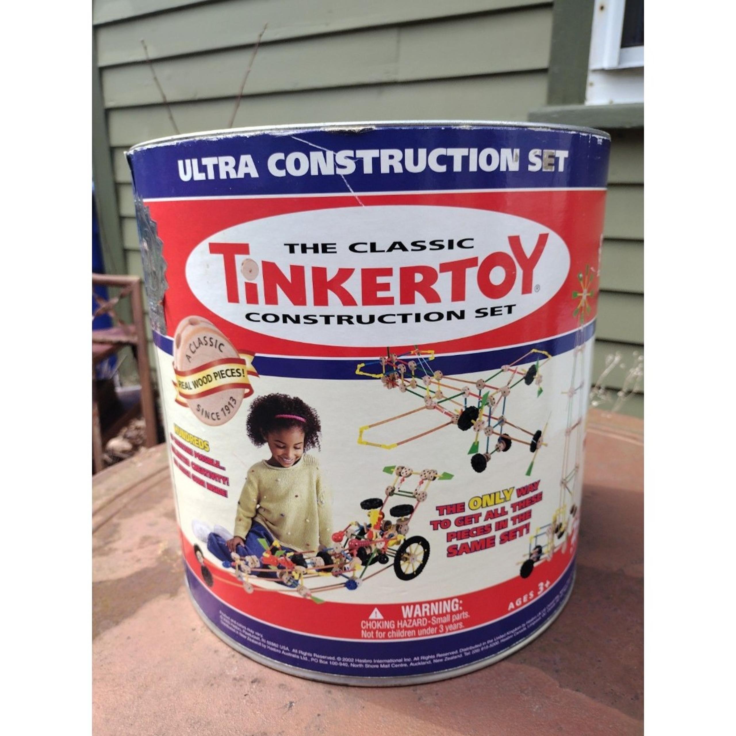 Classic Tinkertoy Ultra Construction 250 Pieces