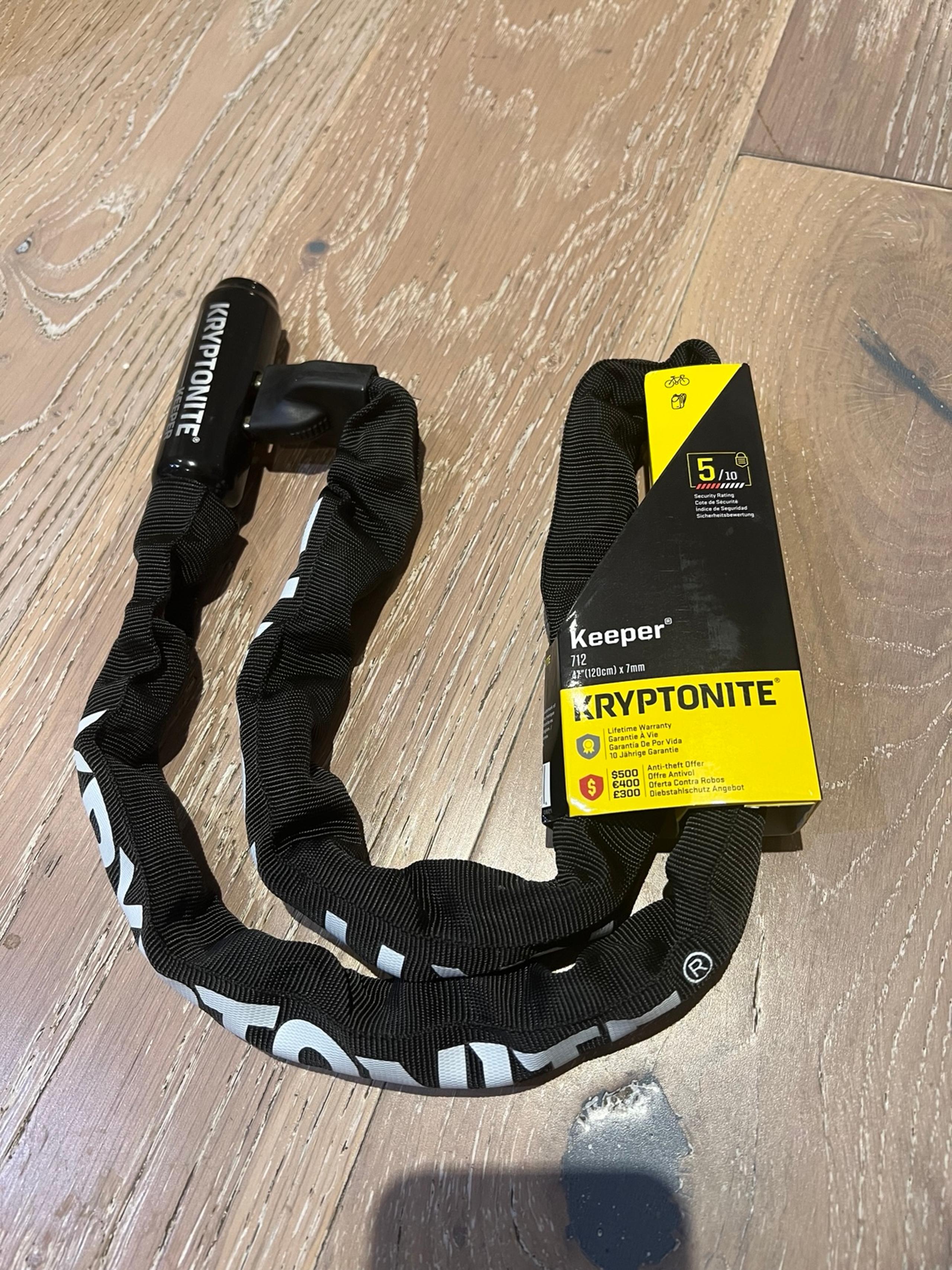 kryptonite bike lock 47 x 7mm