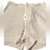 Madewell Clean Button-Tab 100% Linen High Rise Shorts in Eyelet White Sz 2 NEW