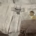 Madewell Clean Button-Tab 100% Linen High Rise Shorts in Eyelet White Sz 2 NEW