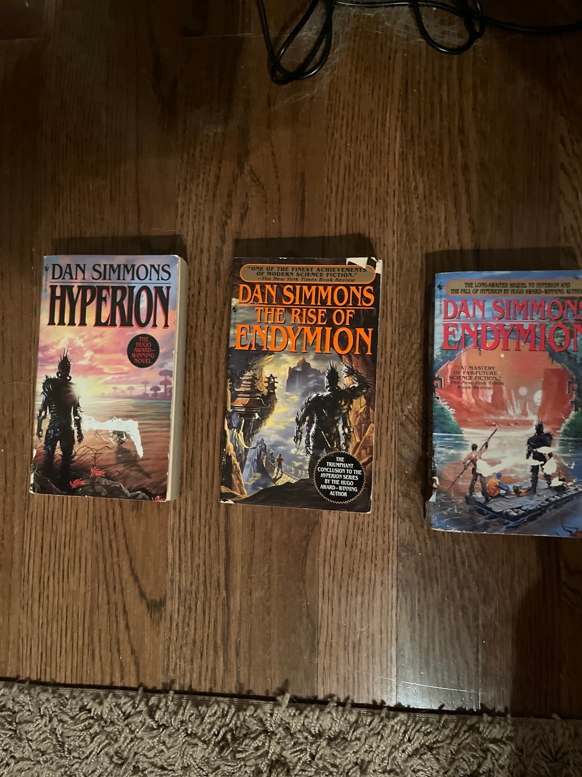Dan Simmons: Hyperion, Rise of Endymion, and Endymion