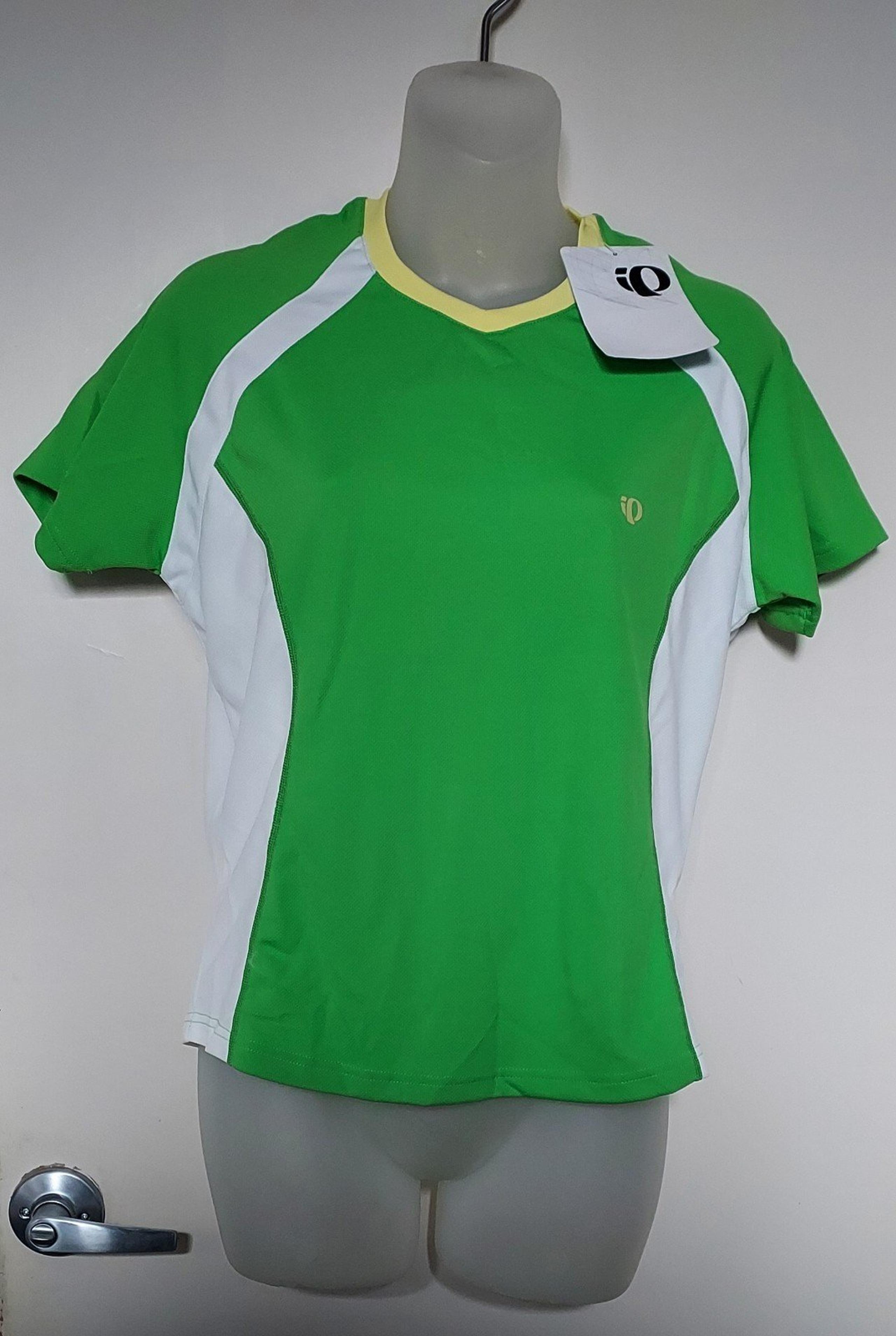 NWT Womens Medium Pearl Izumi Short Sleeve Pull On Cycling Top