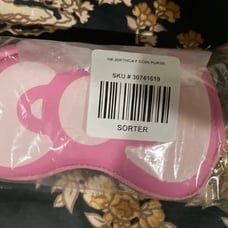Sanrio Hello Kitty Pink Bow Coin Purse