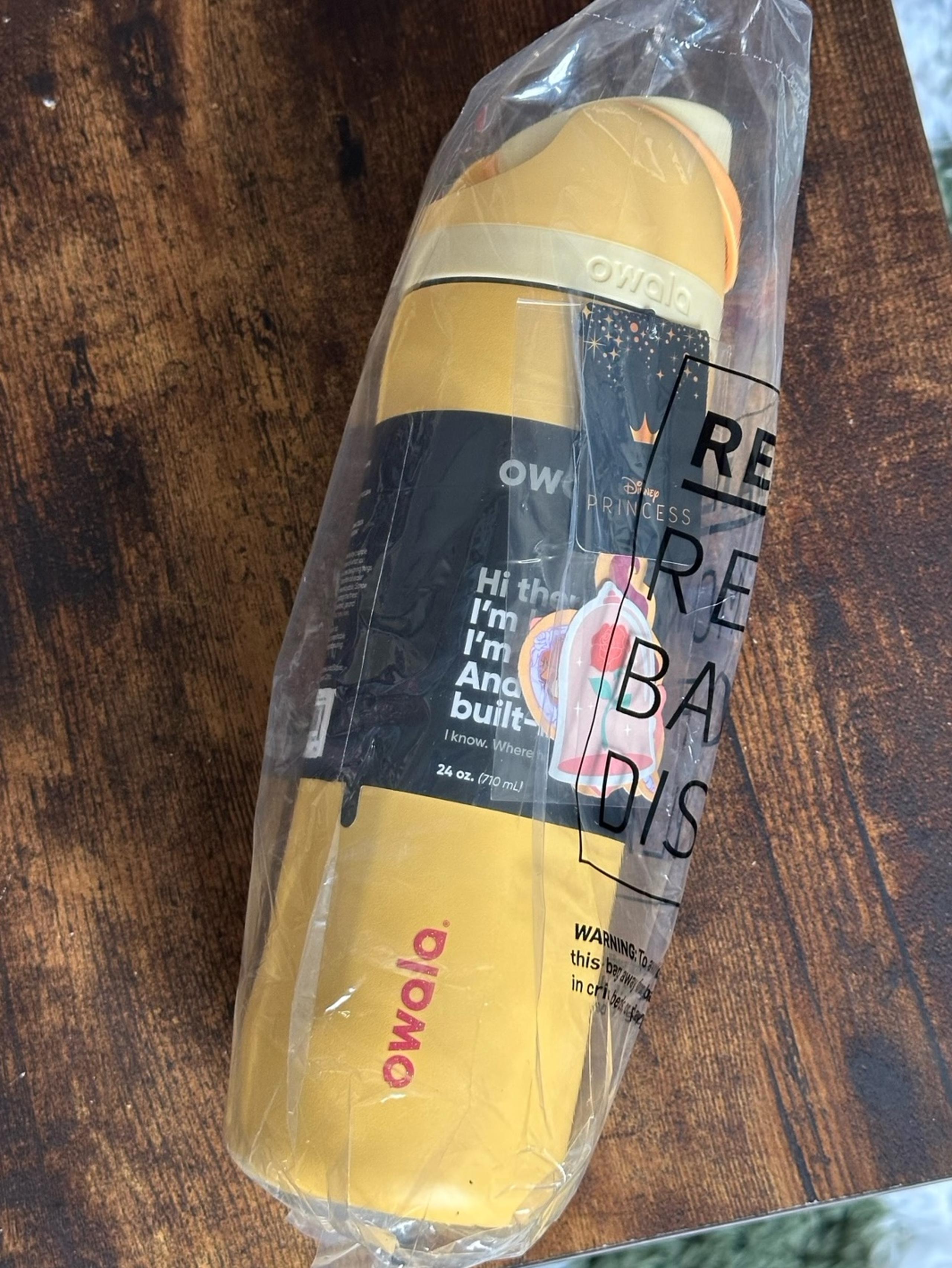 BRAND NEW Disney x Owala Belle Water Bottle