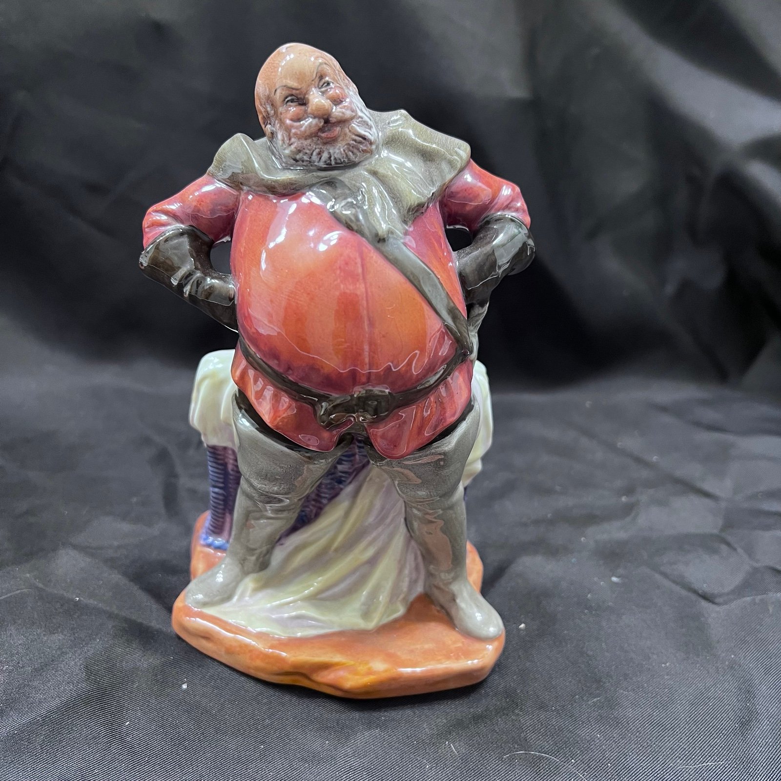 1940s Royal Doulton “Falstaff” HN 2054 Porcelain Figurine 7” - Vintage Mint