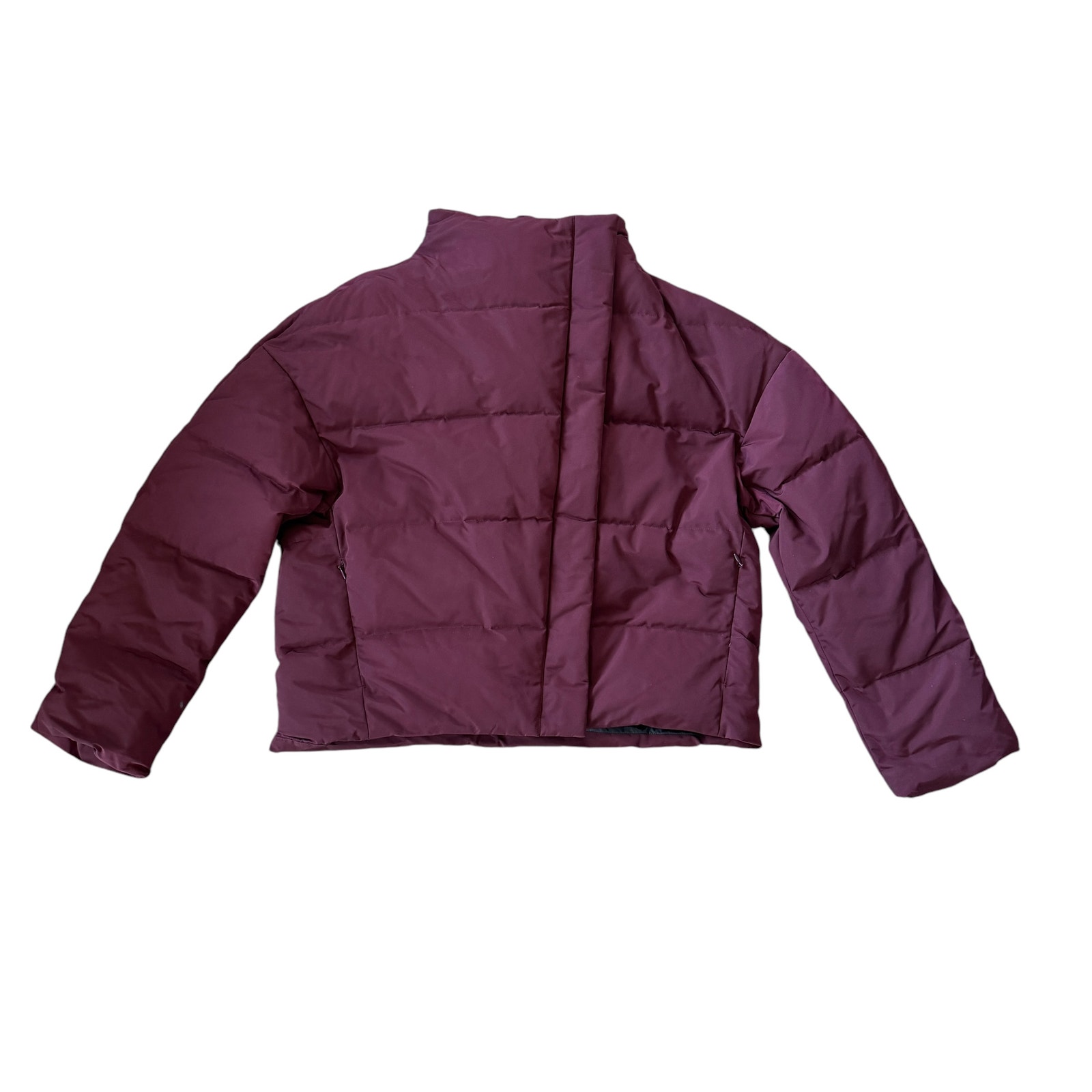 NEW Theory Offset Puffer Jacket Dark Current