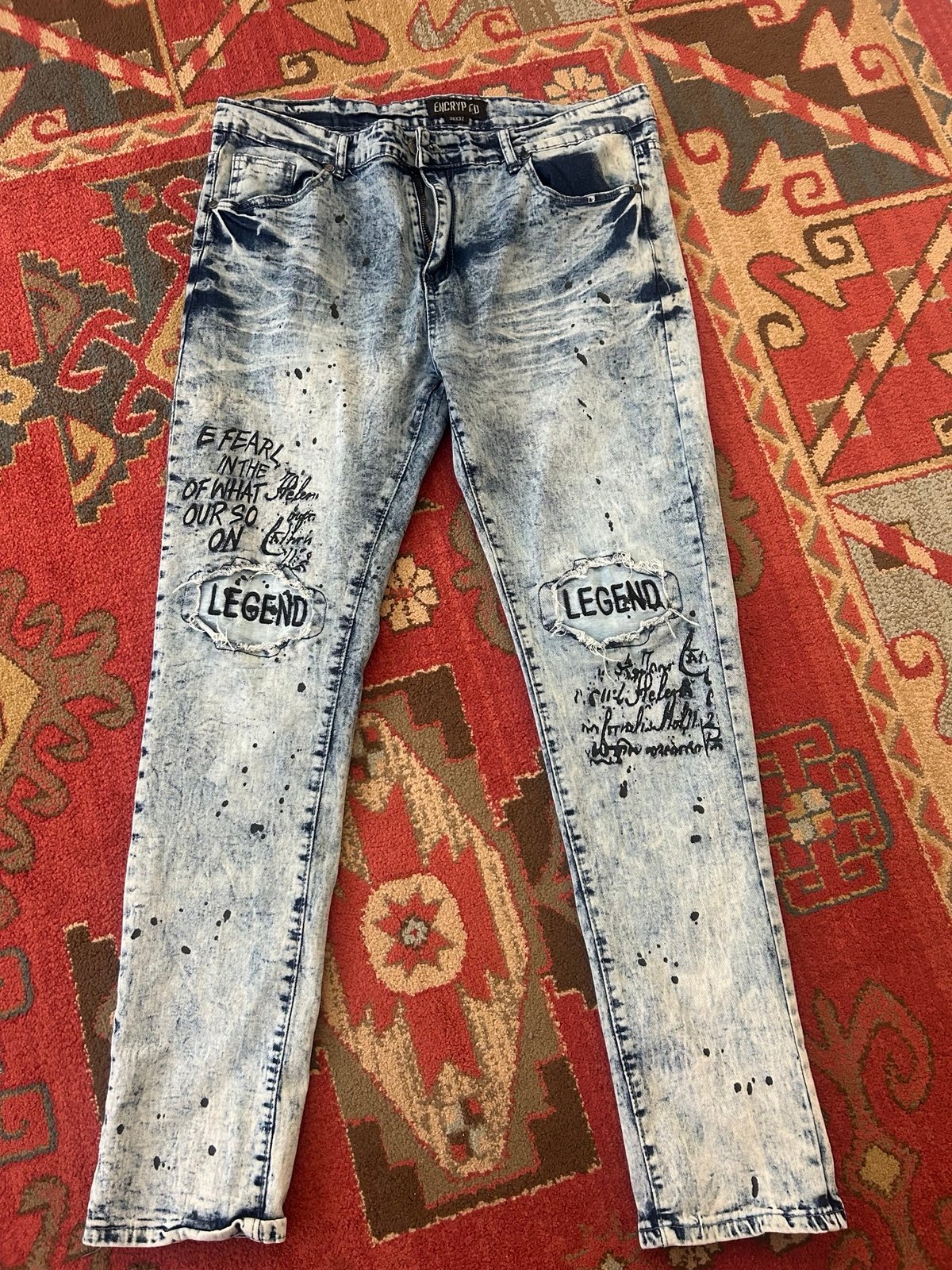 Encrypted jeans