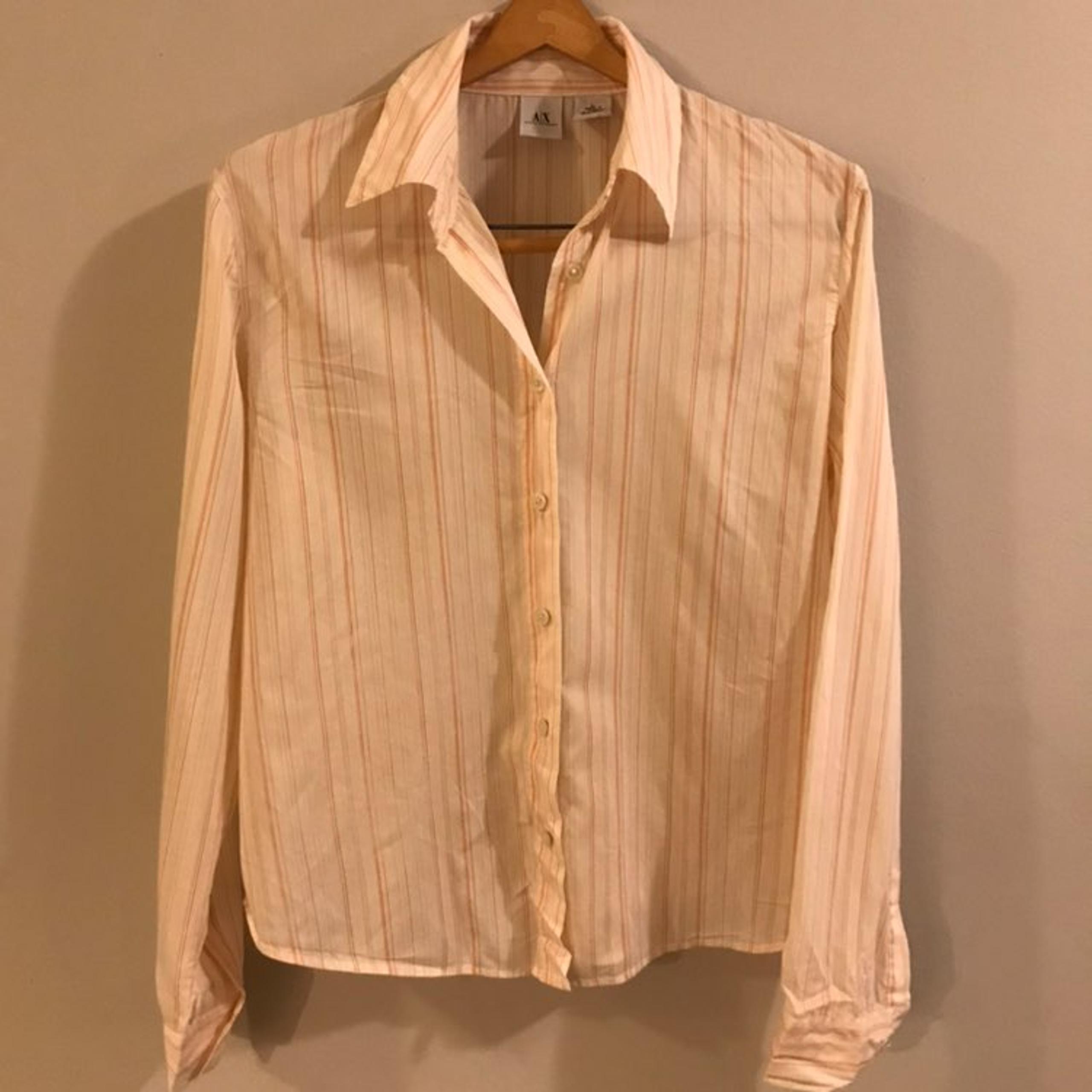 Women's Armani Exchange Button Up large