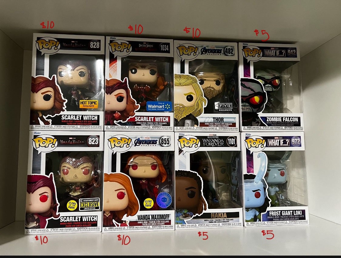 Marvel Funko Pop Lot